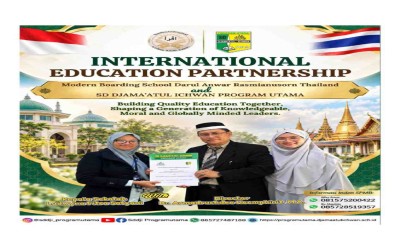 *Merajut Jejaring Pendidikan Dunia: SD Djama’atul Ichwan Program Utama dan Modern Boarding School Darul Anwar Rasmianusorn Bangun Kolaborasi Internasional*