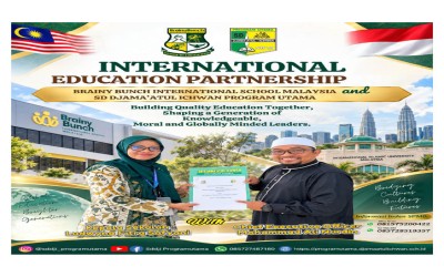 Melintas Batas, Menginspirasi Masa Depan: SD Djama’atul Ichwan Program Utama dan Brainy Bunch International School Jalin Kolaborasi Pendidikan Internasional