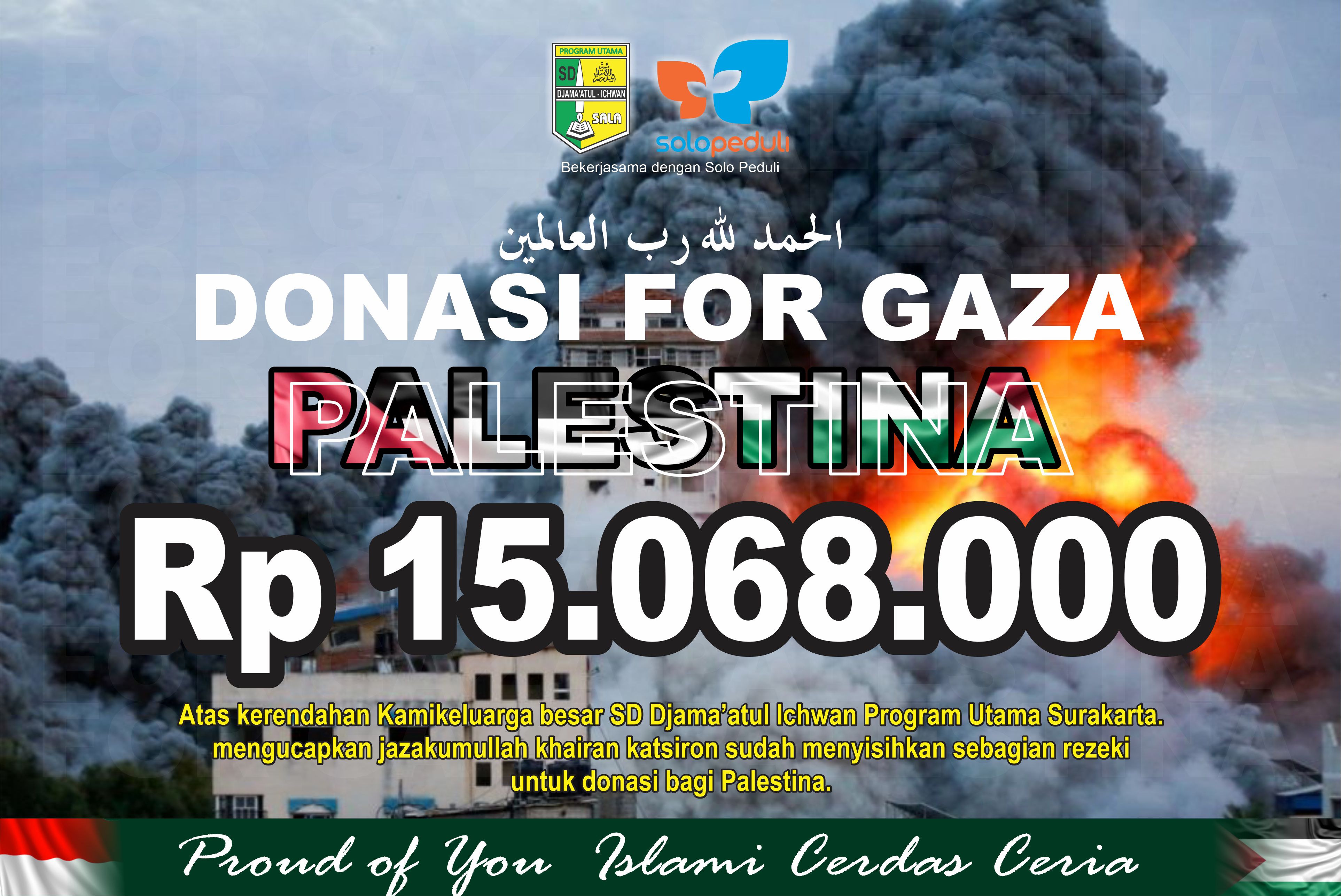 Donasi untuk gaza palestina